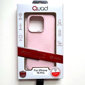 Quad iPhone 15Pro case. Used 3 days while waiting for different case to arrive